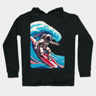 astronaut surfer Hoodie